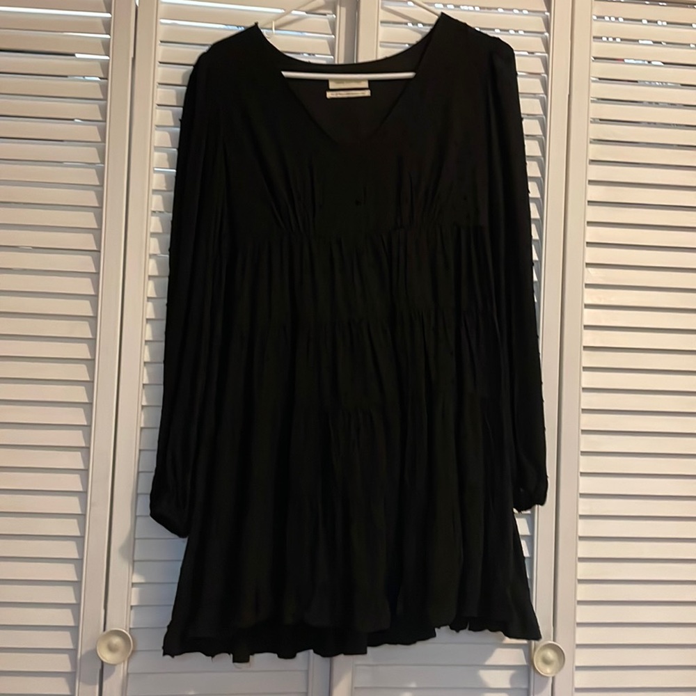 Urban Outfitters Black Long Sleeve Dress